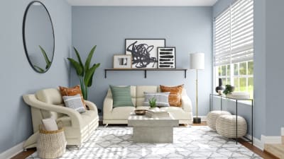 10 Interior Design Ideas Inspirations For A Small Living Room Spacejoy