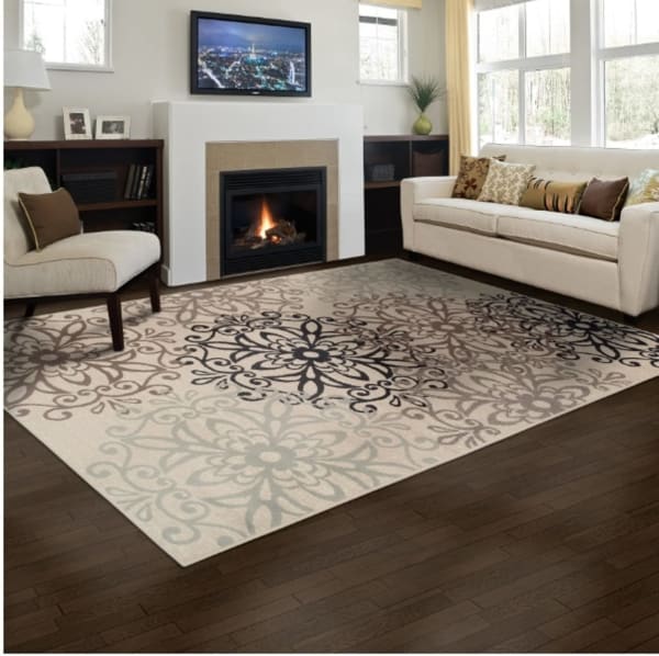 Layered Area Rug