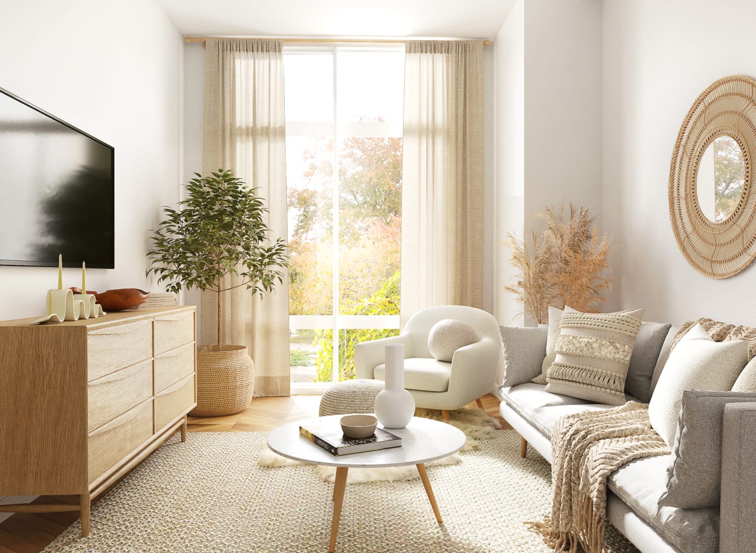 Learn How To Decorate A Living Room In 6 Easy Steps Spacejoy