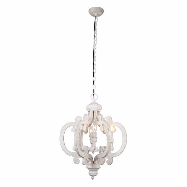 Antique White Amia 6 Light Unique From Wayfair Spacejoy Antique White Amia 6 Light Unique, Amia 6 Light Globe Chandelier