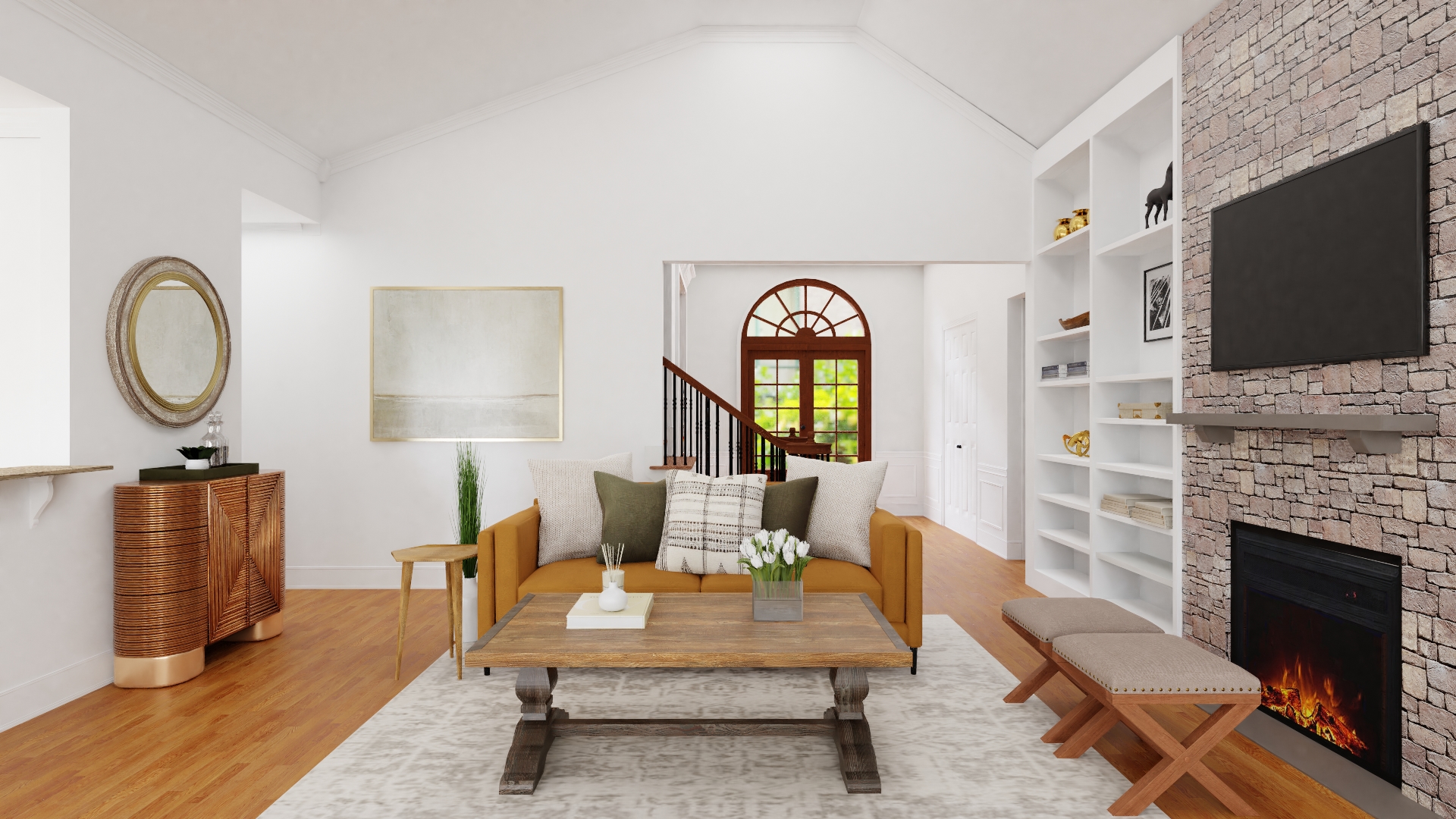 Spacejoy Living Room Design