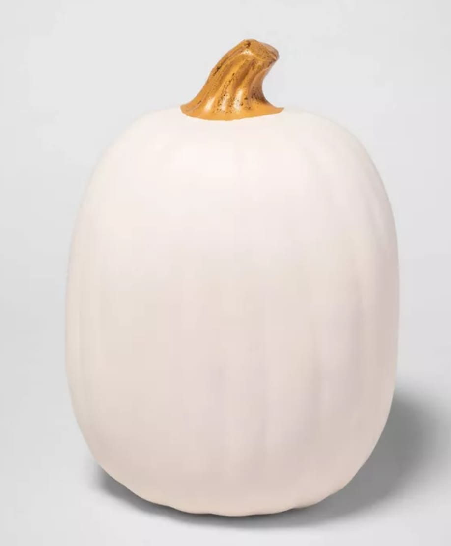 Carvable Plastic Halloween Pumpkin from Target