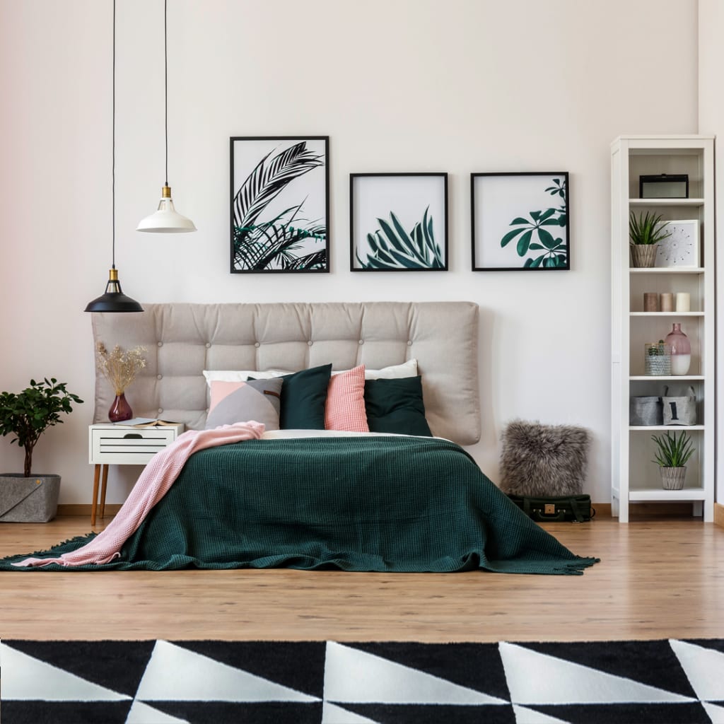 Modern-Contemporary bedroom design