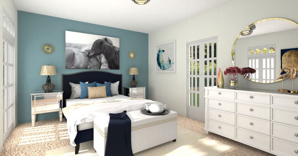 Hollywood Inspired Bedroom