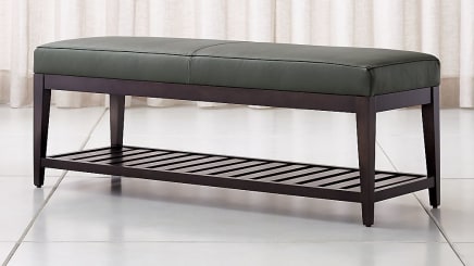 Entryway Benches Shoe Rack Leather