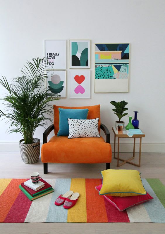 Living Coral Home Decor