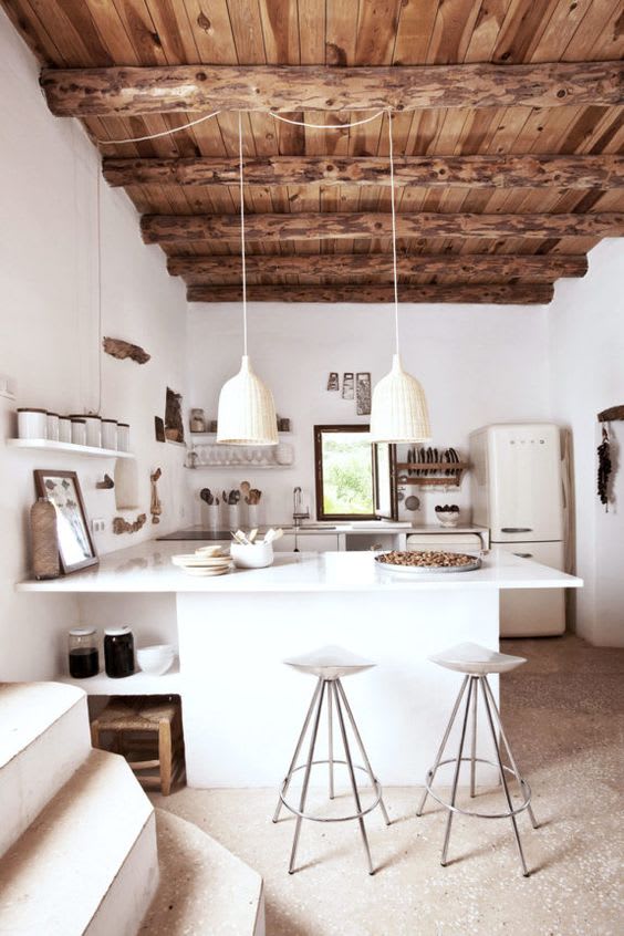 Rustic chic dining room