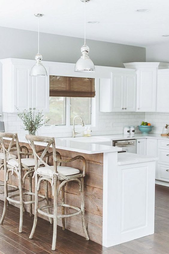 Rustic chic morning room
