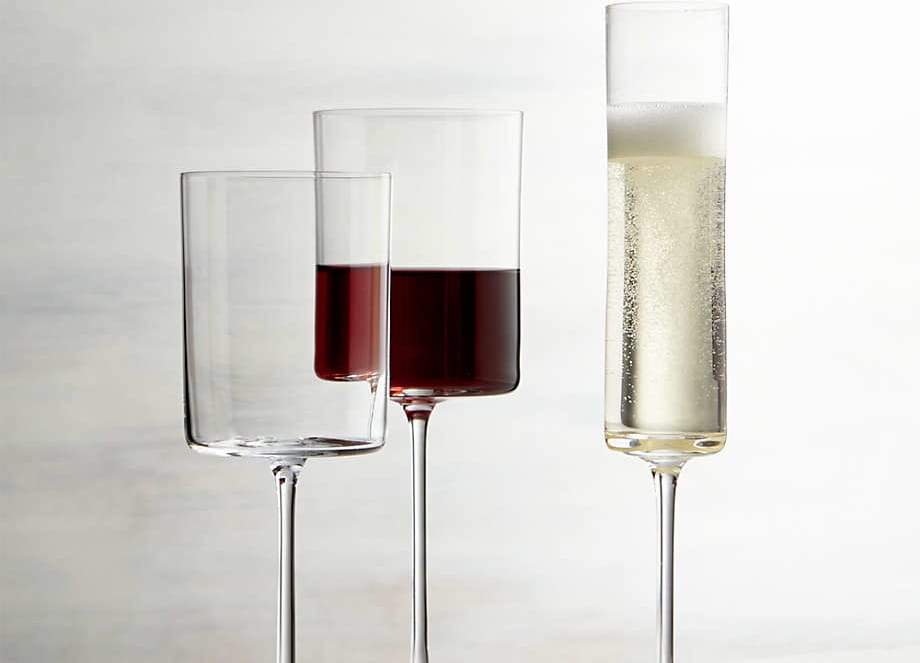 Edge Wine Glasses
