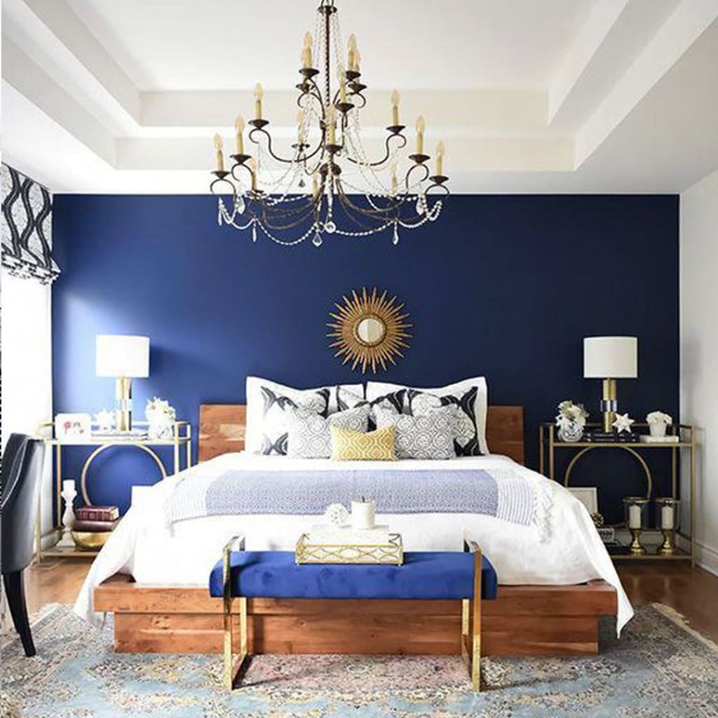 Blue Wall Paint Combinations