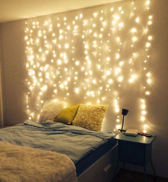 10 Amazing Fairy Lights Decoration | Design Matters | Spacejoy Blog