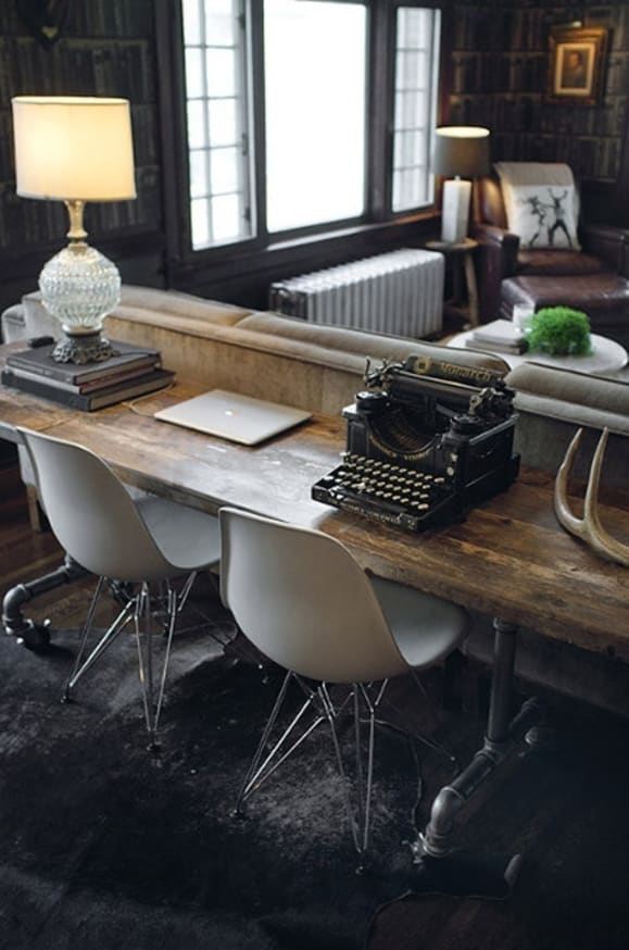 fashioned writing desk