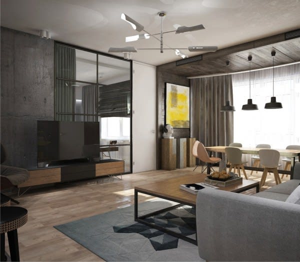 Modern Small Apartment Design