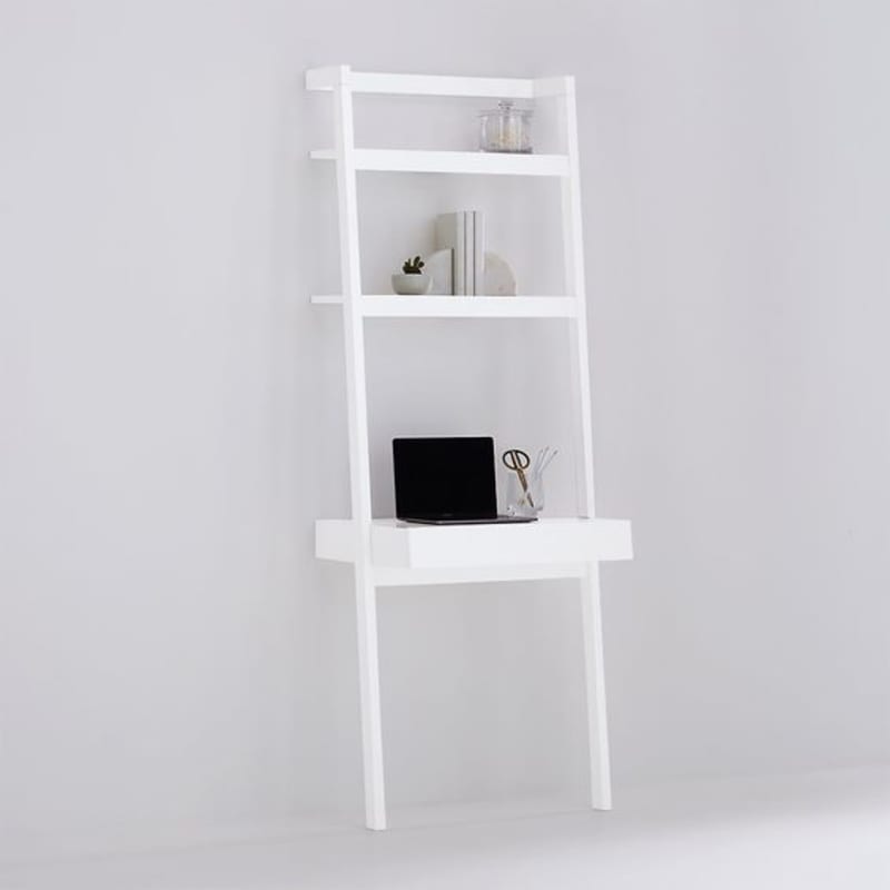  Sawyer White Desk from Crate and Barrel 