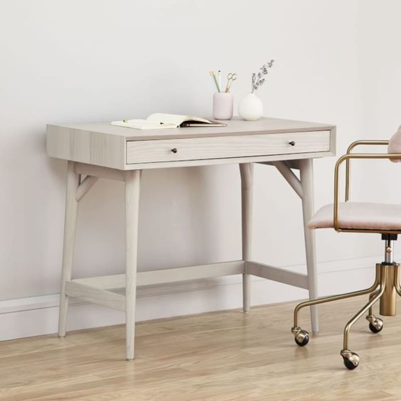 Mid-Century Modern Mini Desk From West Elm 