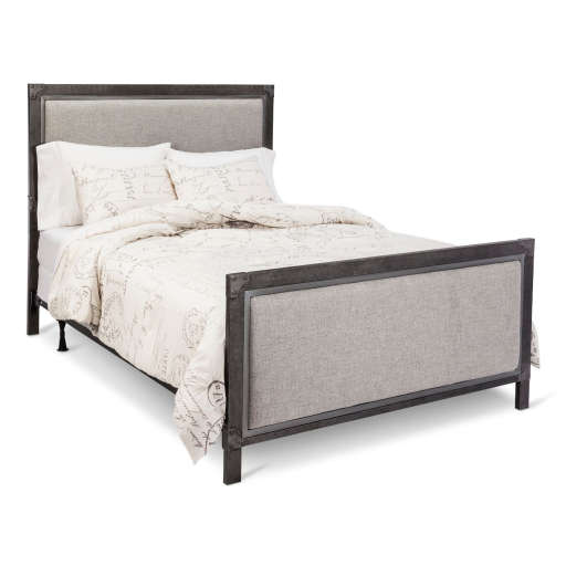 Brooklyn Metal Bed (King) Gray