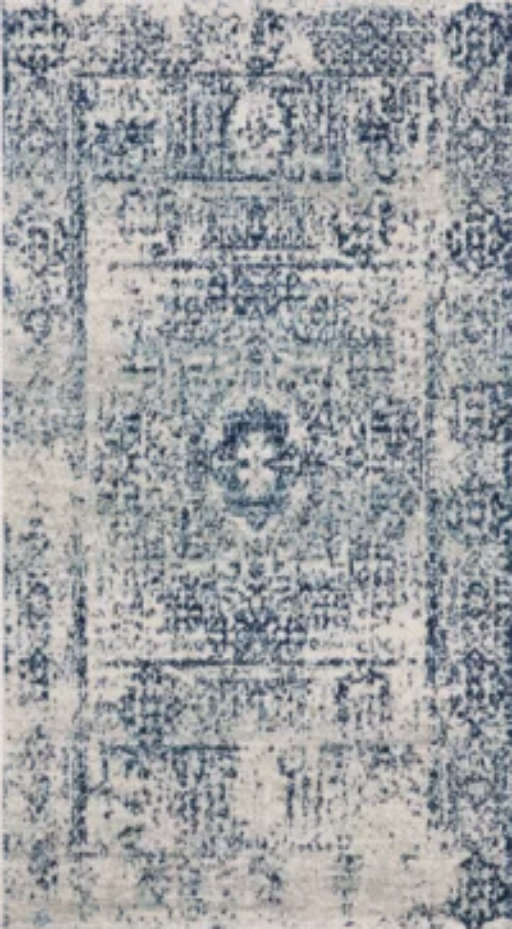 Huma Blue/Ivory Area Rug