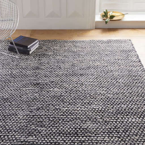 Jute Bauble Rug Slate