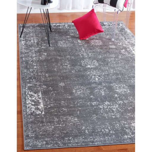 Brandt Dark Grey Area Rug