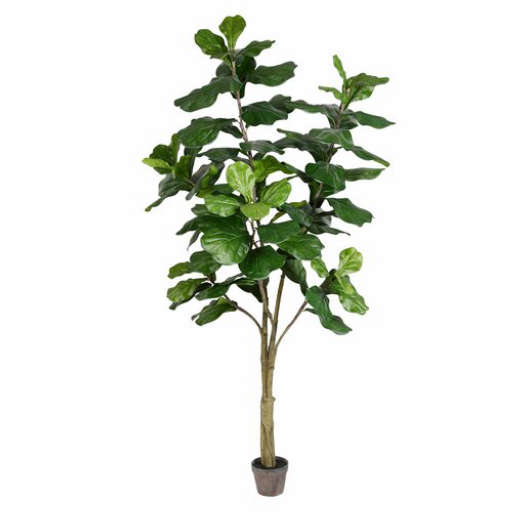Artificial Fiddle Foliage Tree in Pot