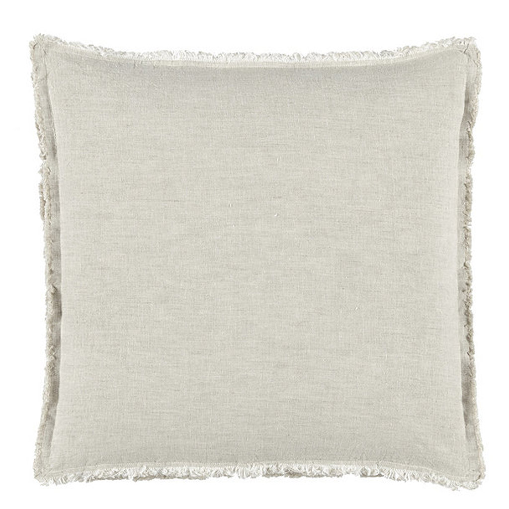 Laurel Frayed Box Edge Pillow