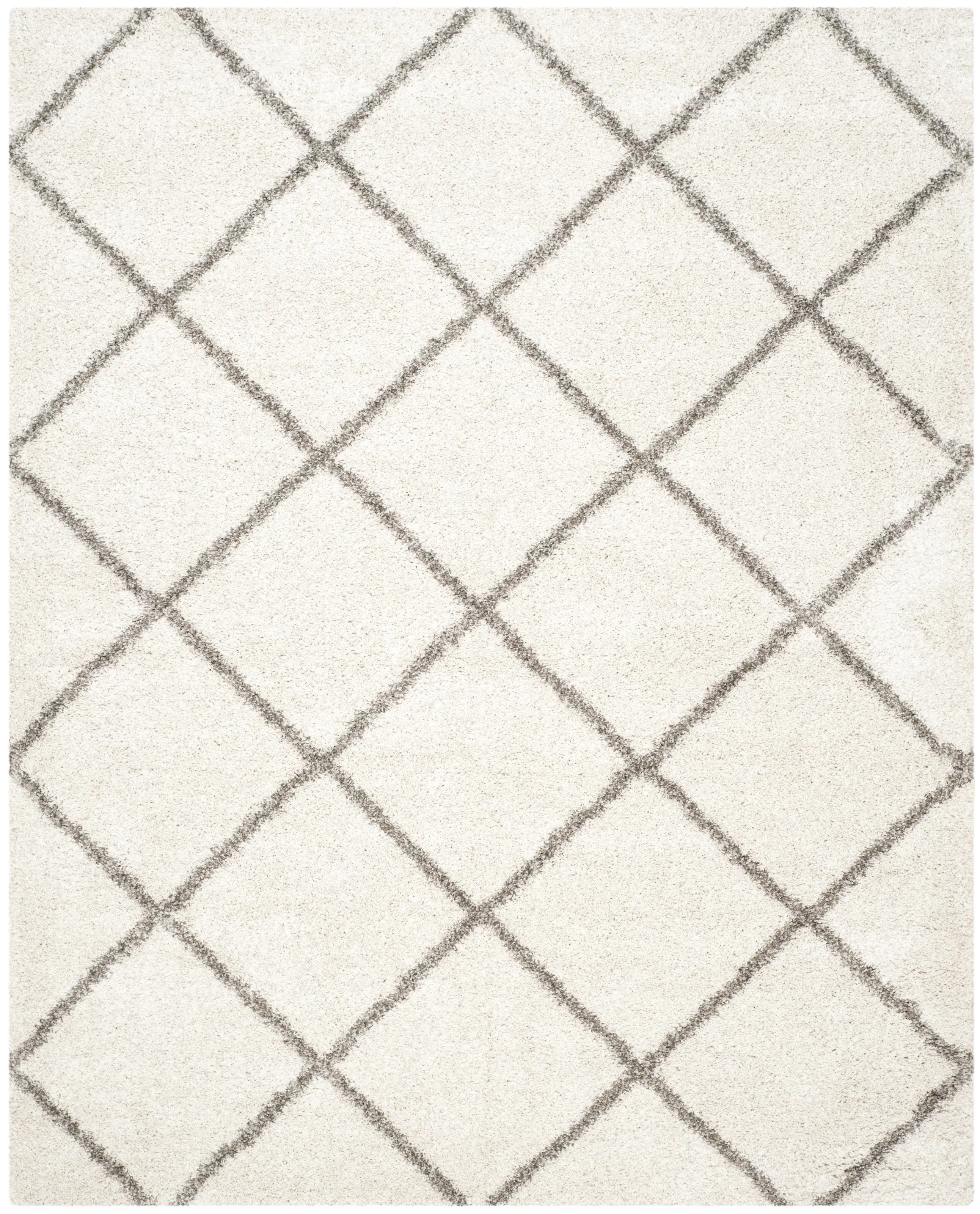 Duhon Geometric Ivory Rug8'x10'
