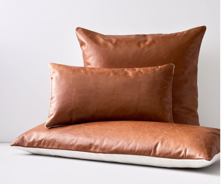 Leather Pillow Cases