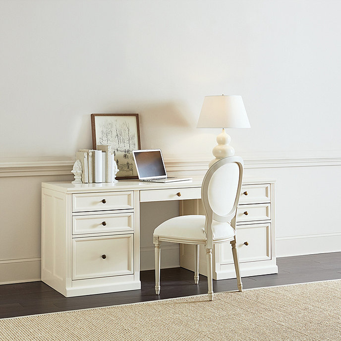 Tuscan Standard Desk (Cream)