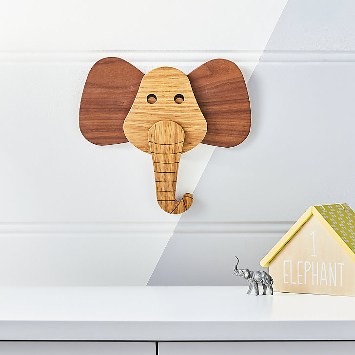 Elephant Animal Head Wall Decor