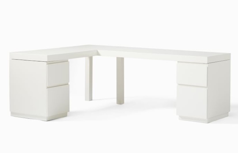 Parsons l shaped desk online