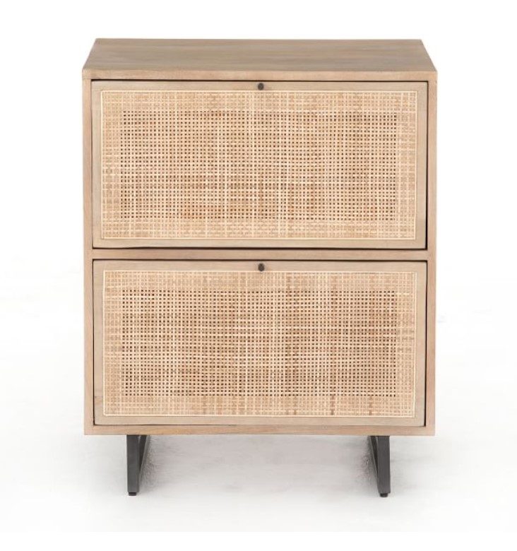 Dolores Cane Drawer Lateral File