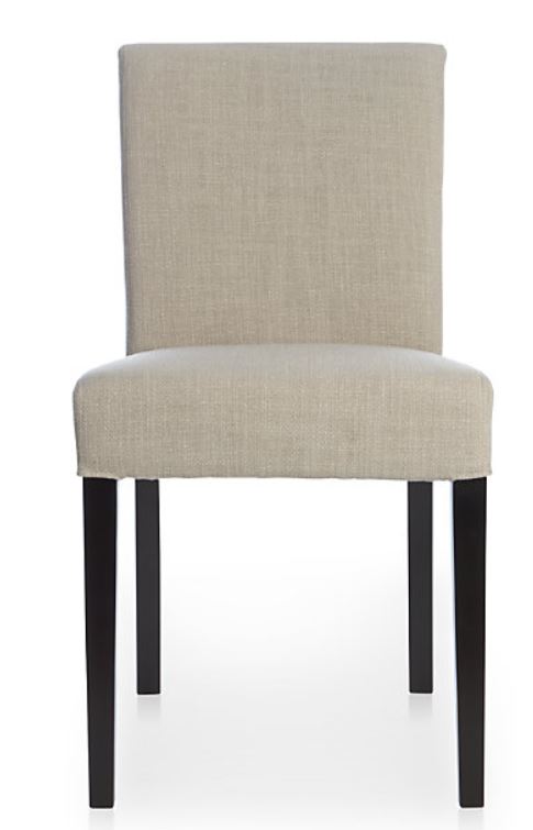 Lowe Pewter Upholstered Dining Chair