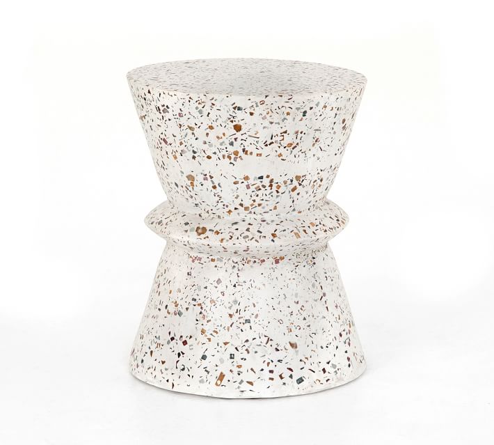Terrazzo Round Accent Table