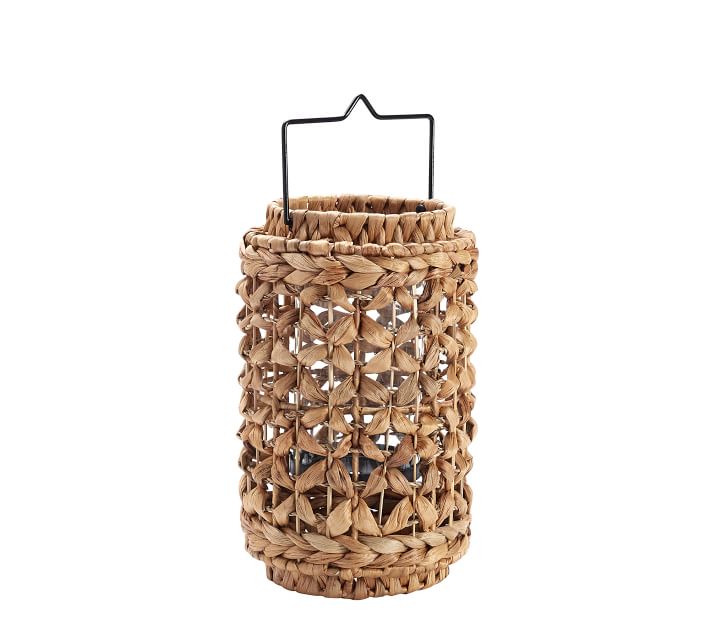 Waverly Woven Water Hyacinth Lantern