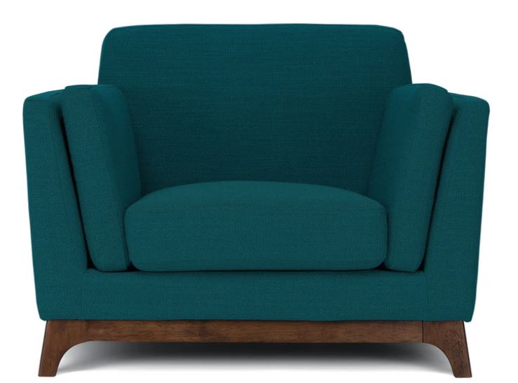 Ceni Lagoon Blue Armchair