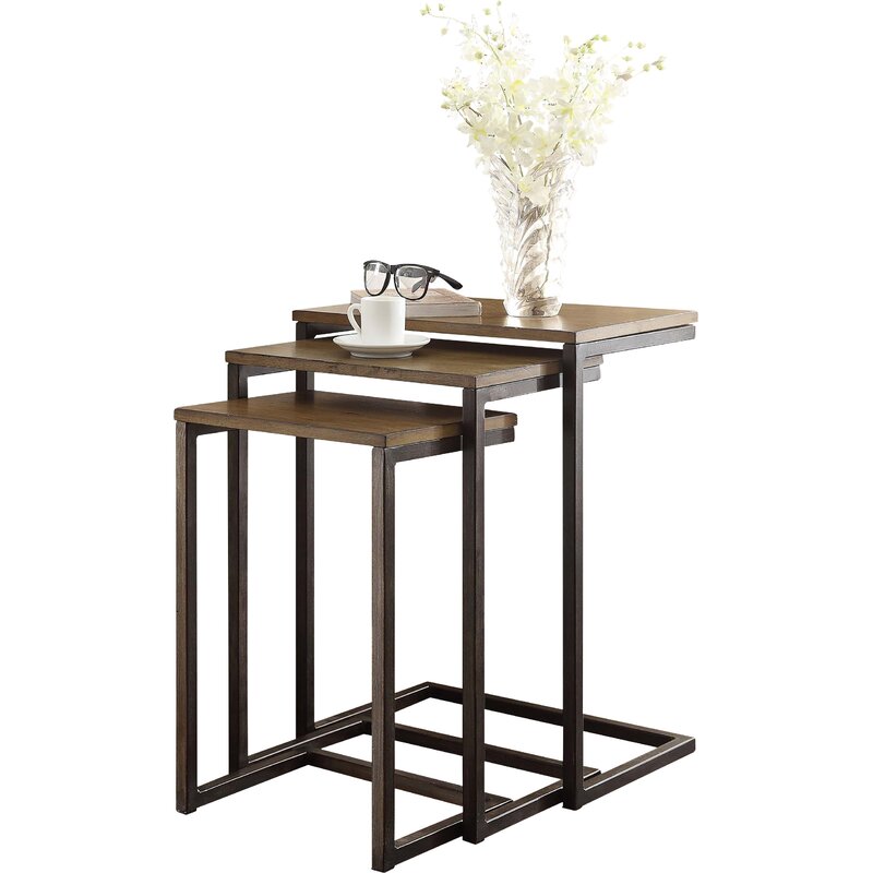 Vikki 3 Piece Nesting Tables middle