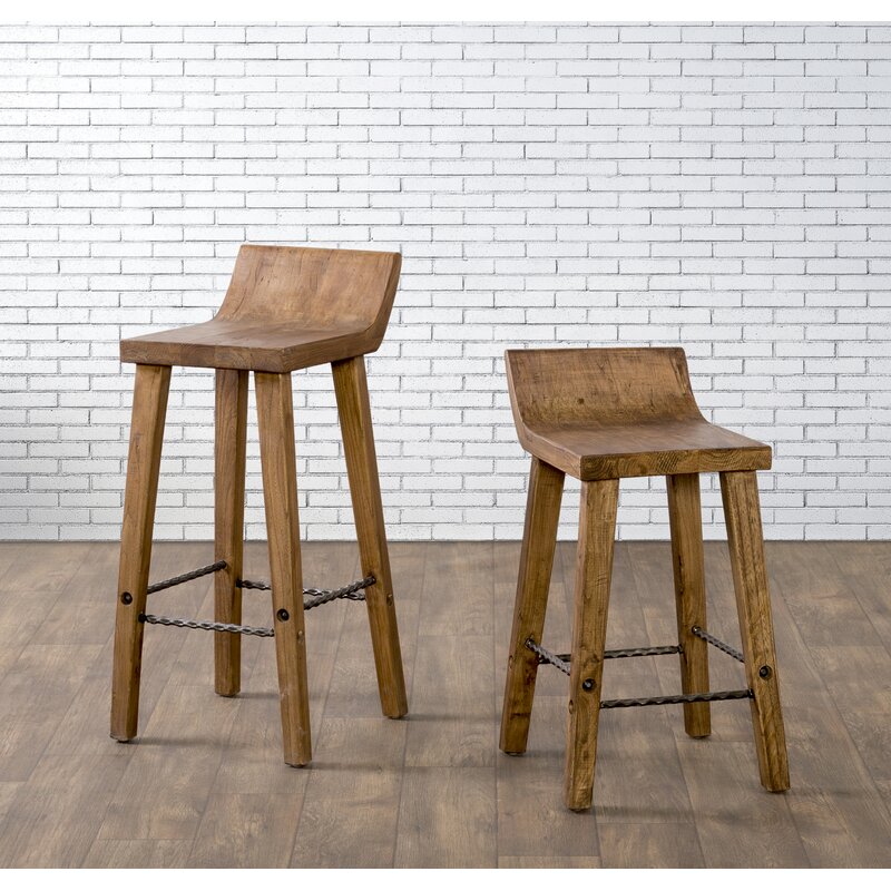 Ramsey Solid Wood Bar And Counter Stool