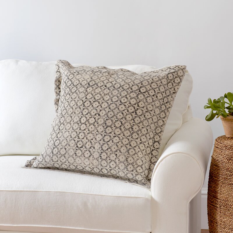 Premont Cotton Geometric Throw Pillow Cover