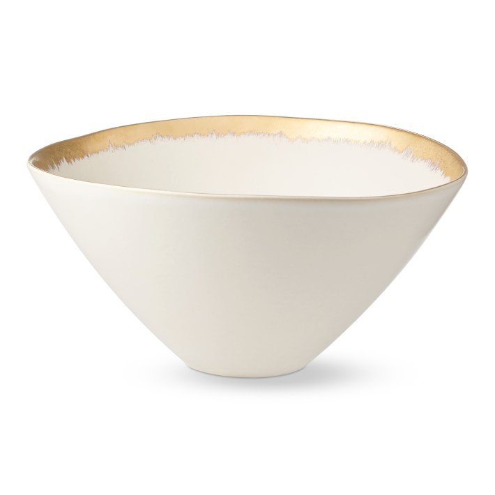 Brushed Gold Serving Bowl