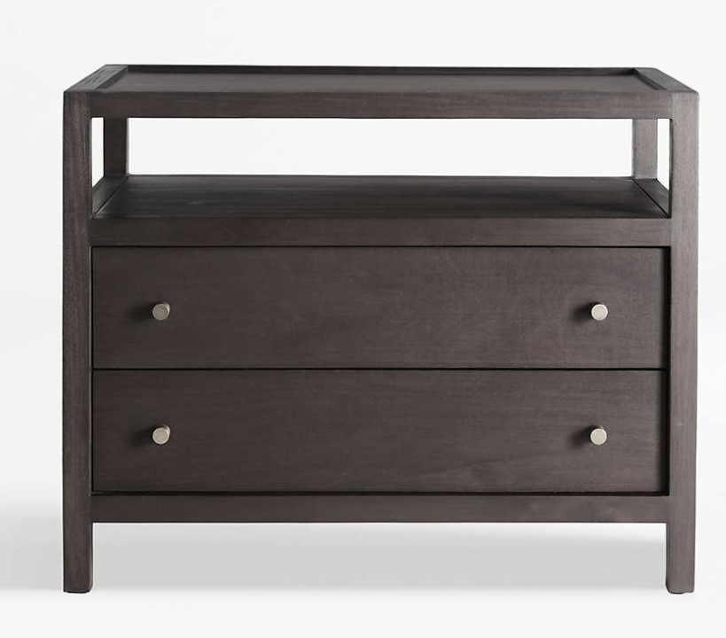 Keane Wenge Solid Wood Charging Nightstand
