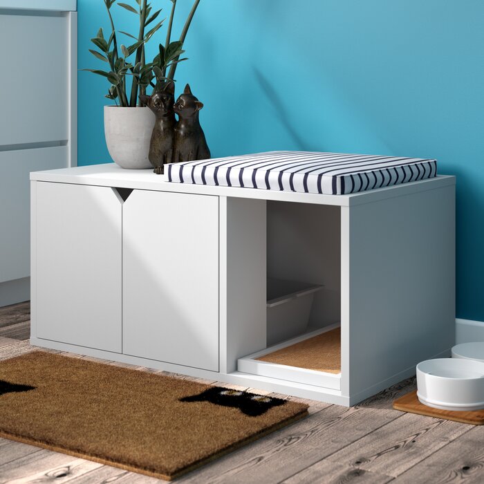 Grinnell litter store box enclosure