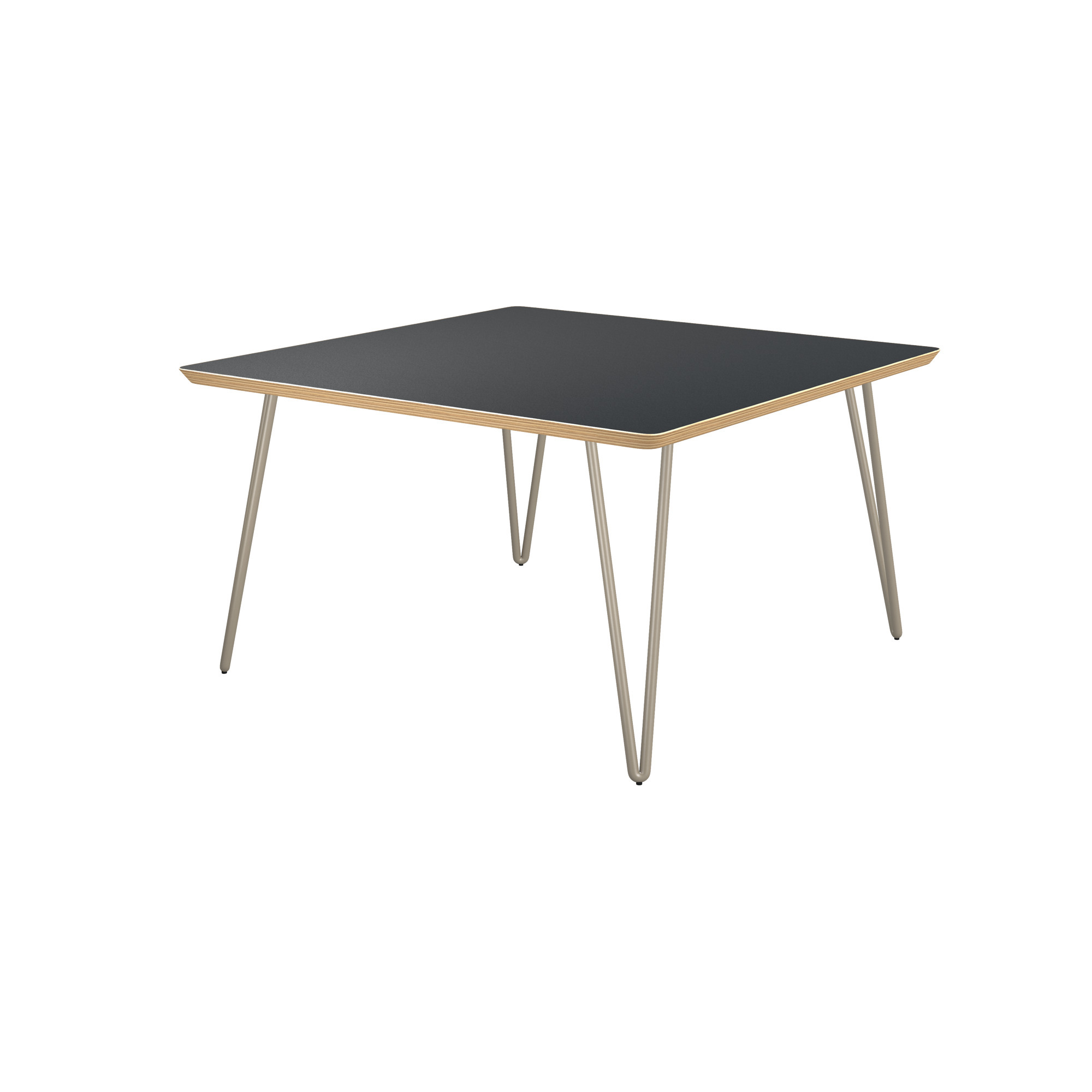 Latte Square Coffee Table in Black
