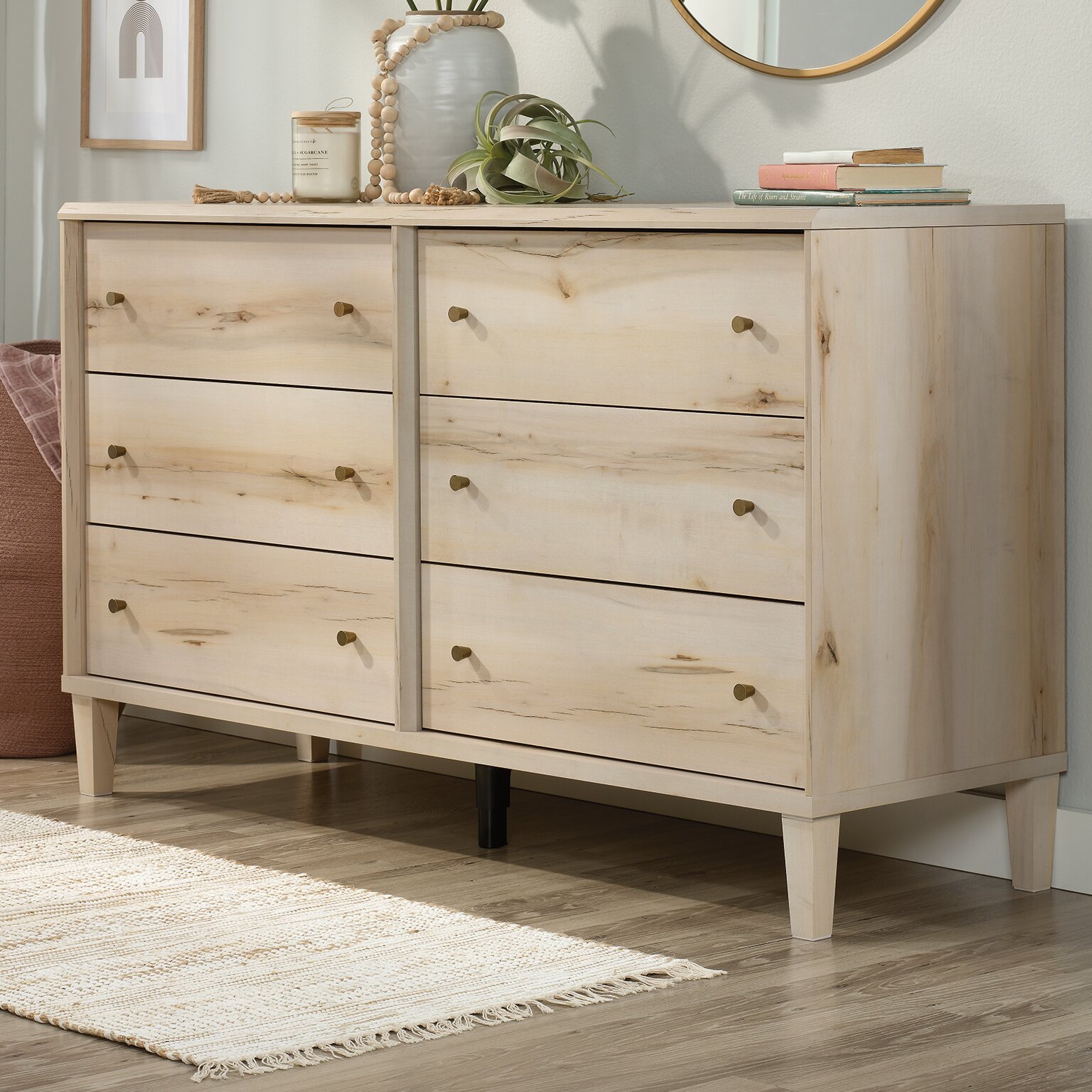 Sydnor Willow Place Six Drawer Double Dresser