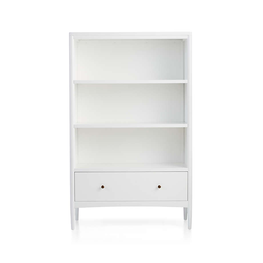 Hampshire Tall White Bookcase