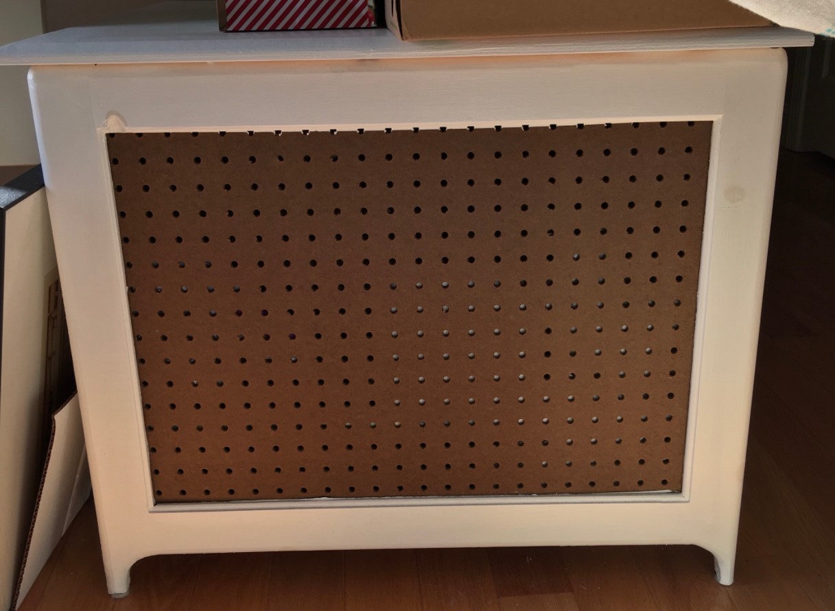 White blanket chest Customer