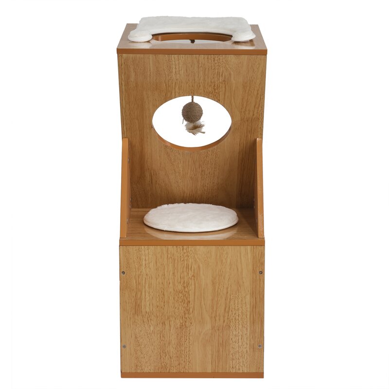 Kelsey Tri Cat Condo White