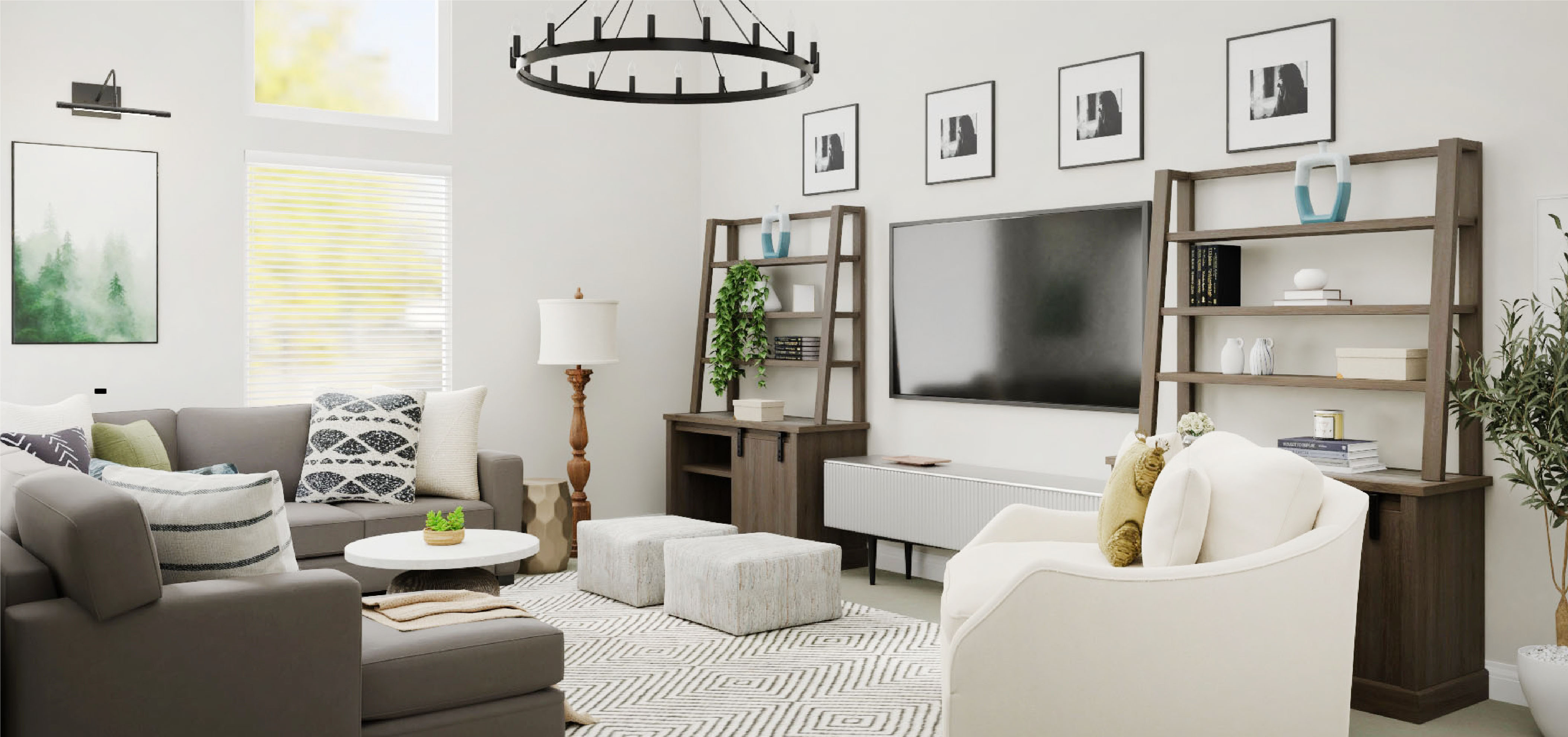 Explore Transitional Living Room Design Ideas By Spacejoy