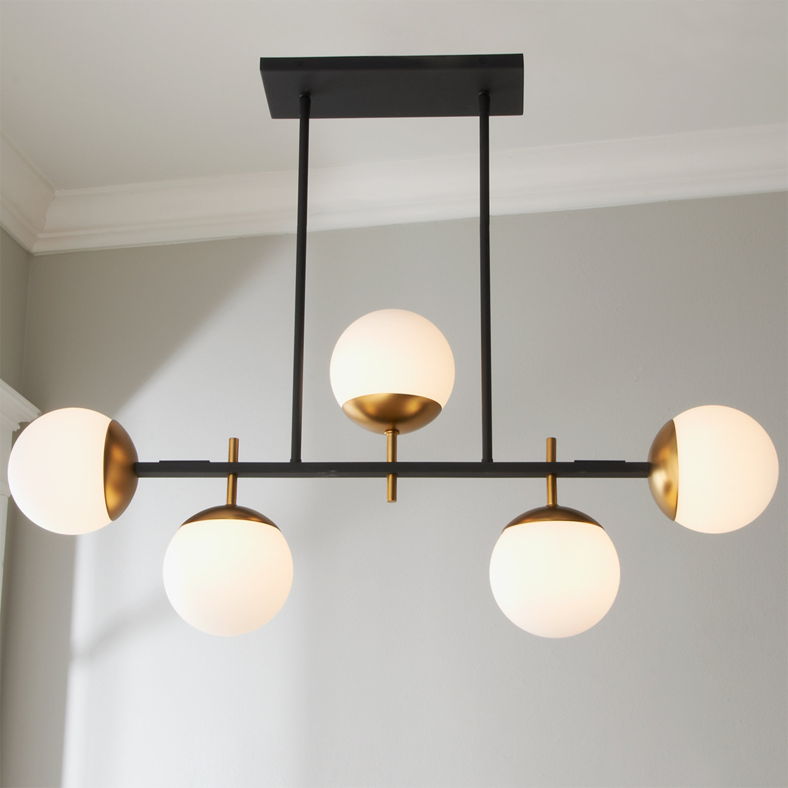 HARMONY GLOBES ISLAND CHANDELIER