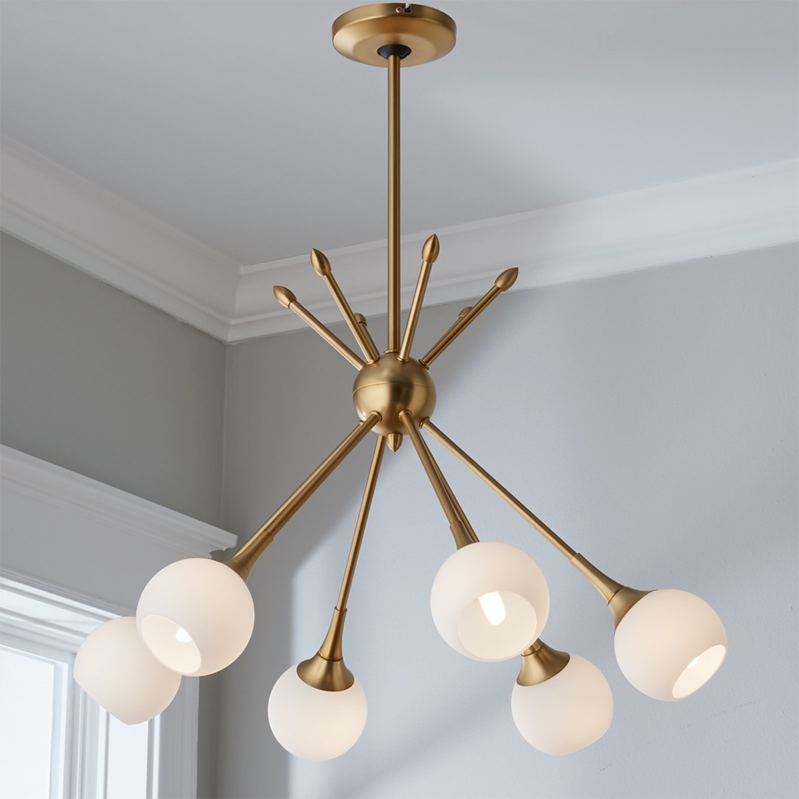 MID CENTURY MODERN MOBILE CHANDELIER