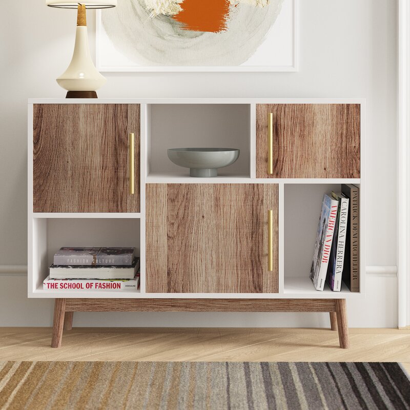 Carlson 3 door apothecary on sale accent cabinet